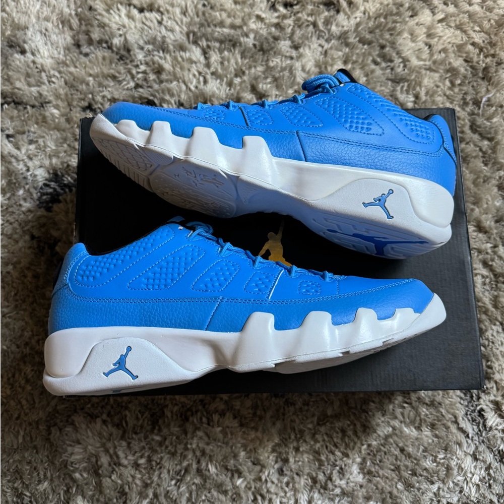 Jordan Air 9 Retro LS University Blue and White